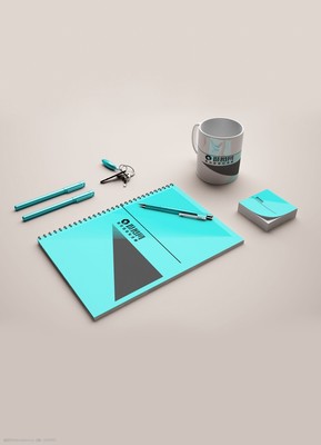 辦公用品VI設計與數(shù)碼產品 融合傳統(tǒng)與科技的品牌形象構建